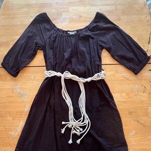 Tommy Bahama Dark Brown Tunic Top